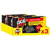 Los mejores  - Cucal Insecticida Trampa Cucarachas Doble Cebo 6 Trampas - Pack de 3- Total: 18 Trampas